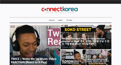Desktop Screenshot of connectkorea.com
